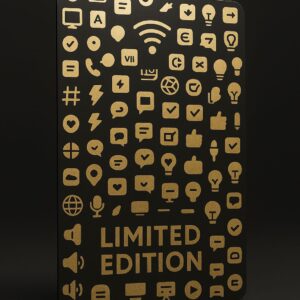 Carte de visite NFC – Édition Limitée Black & Gold Freelance Marketing